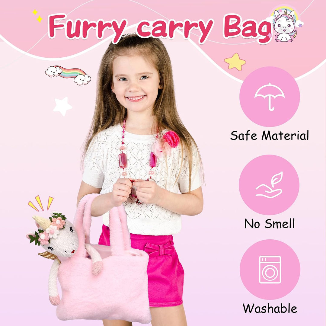 Juguetes de Animales de Peluche Muñeca de Unicornio para Niñas - Mu...