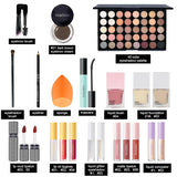 VERONNI Juego de maquillaje todo en uno para mujer, kit completo de...