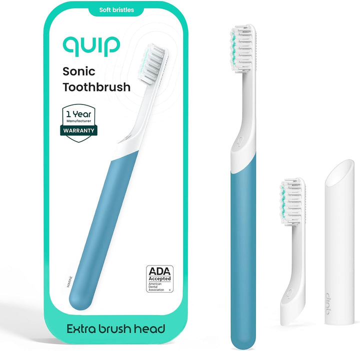 Quip - Cepillo de dientes eléctrico sónico para adultos - Viaje en...