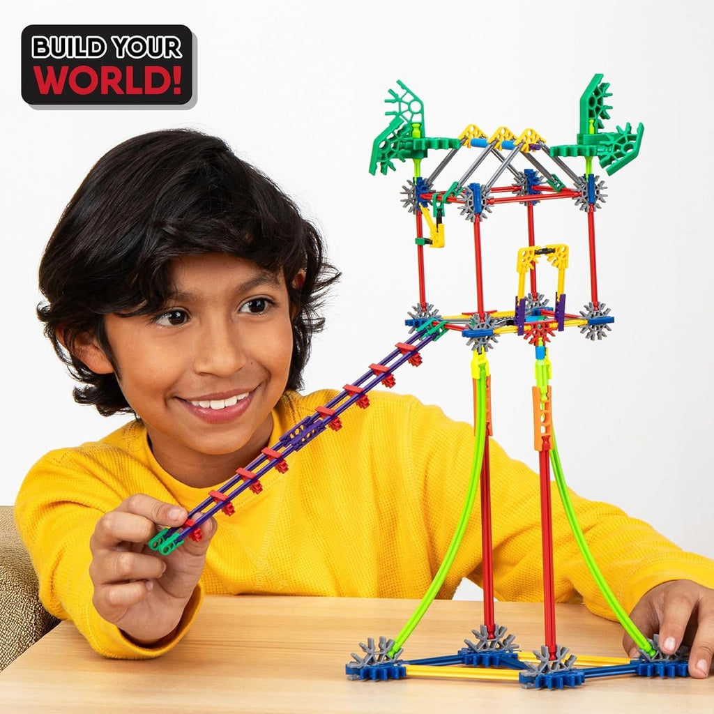 K'NEX - Juego de construcción de valor Click & Construct - 522 piezas, construcción STEM, juego creativo para mayores de 7 años