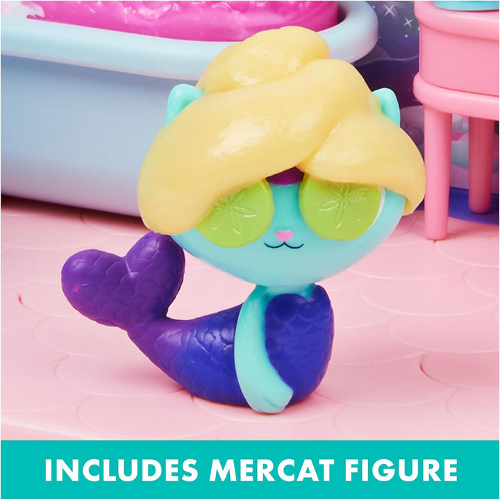 Casa de muñecas de Gabby, Baño para acicalarte y mimarte con figura...