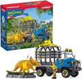 Schleich Dinosaurios - 43Pc Dino Transport Mission Playset - Niños 4+ |
