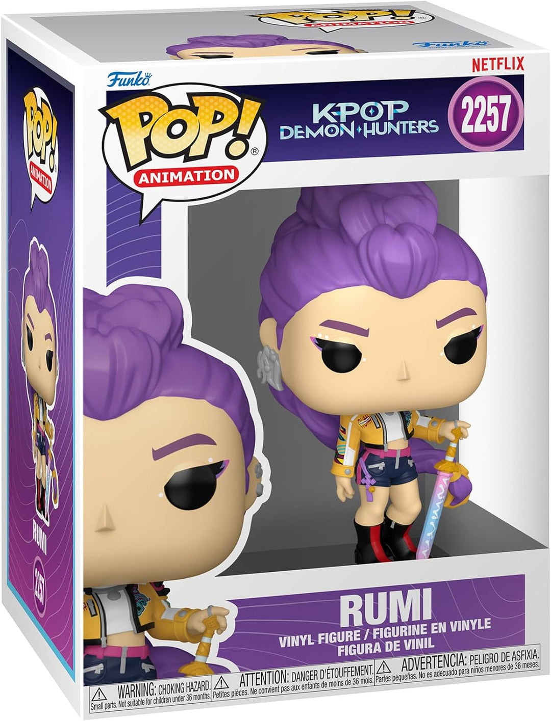 Funko Pop! Animation: Kpop! Demon Hunter - Rumi - Figura de vinilo...