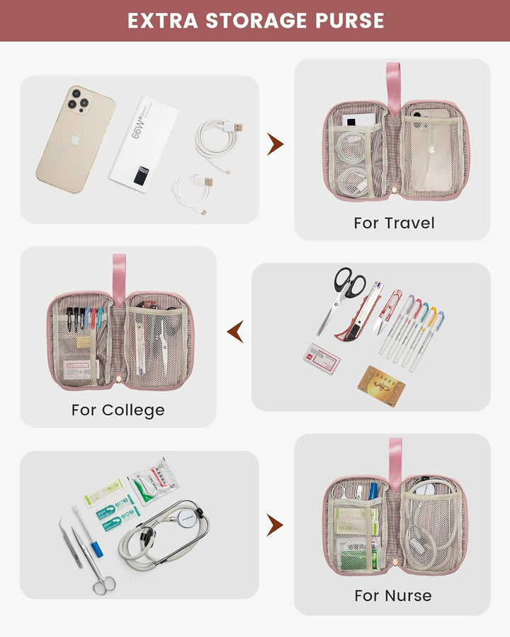 LOVEVOOK Mochila para laptop para mujeres, mochila de trabajo conve...