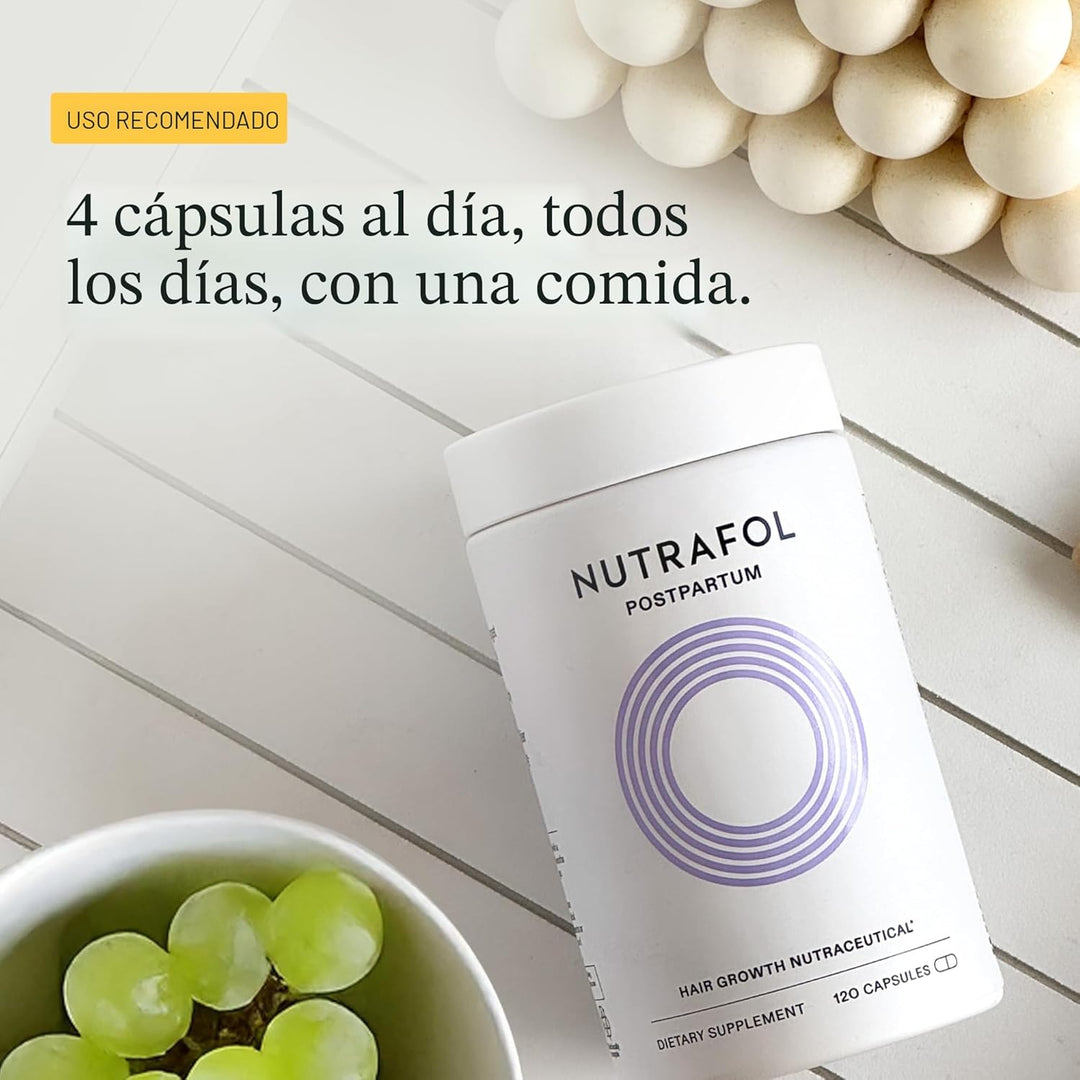 Nutrafol - Suplementos de crecimiento del cabello posparto, clínica...