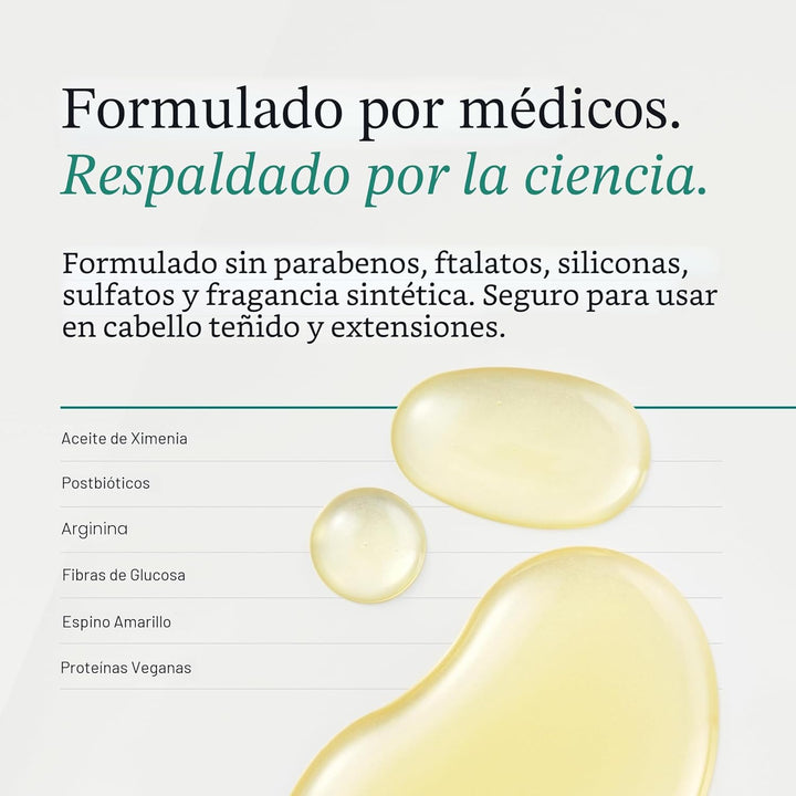 Acondicionador Nutrafol, formulado por médicos para cabello delgado...