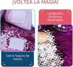 Little Jupiter Juego de mascotas de felpa con bolso, animales de peluche para niñas, peluches de unicornio, regalo para edades de 4 a 5 años, 6 a 7 años (unicornio blanco)