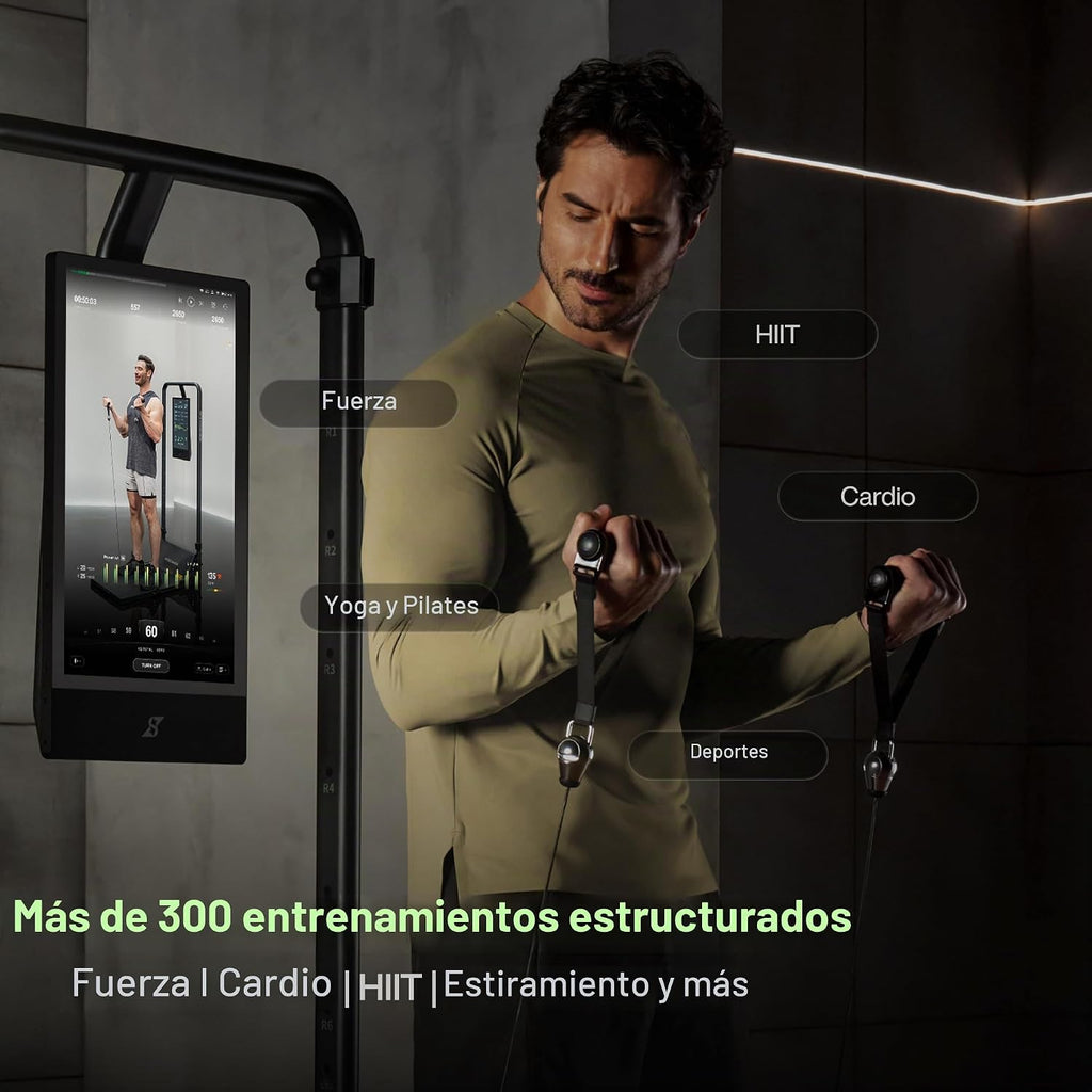 Speediance Gimnasio en casa, máquina Smith multifuncional inteligente alimentada por IA para entrenamiento de fuerza de cuerpo completo, equipo de gimnasio todo en uno, sistema digital de peso