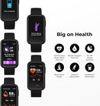 iTouch Active 5 - Reloj de seguimiento de actividad física para mujeres y hombres, monitor de frecuencia cardíaca, monitor de sueño, contador de pasos, más de 100 modos deportivos, batería de 7 días