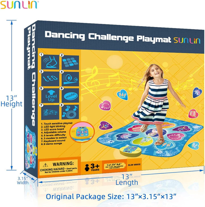 SUNLIN Alfombrilla de Baile, Juguetes de Regalo para Niñas de 3, 4,...