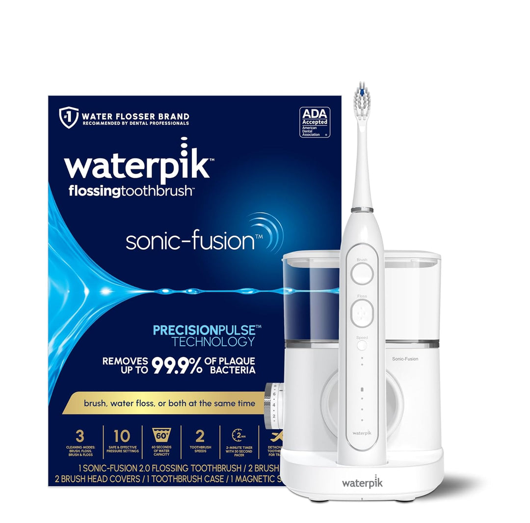 Waterpik Sonic-Fusion 2.0 Cepillo de dientes eléctrico profesional...