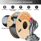 ERYONE Filamento PLA de seda para impresora 3D de 0.07 in +\/- 0.00...