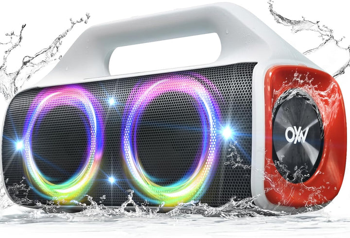 OYW Altavoz Bluetooth impermeable IPX67: 80 W (pico) Altavoces inal...