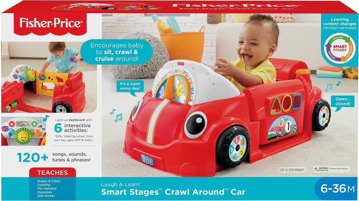 Fisher-Price Laugh & Learn Crawl Around Car