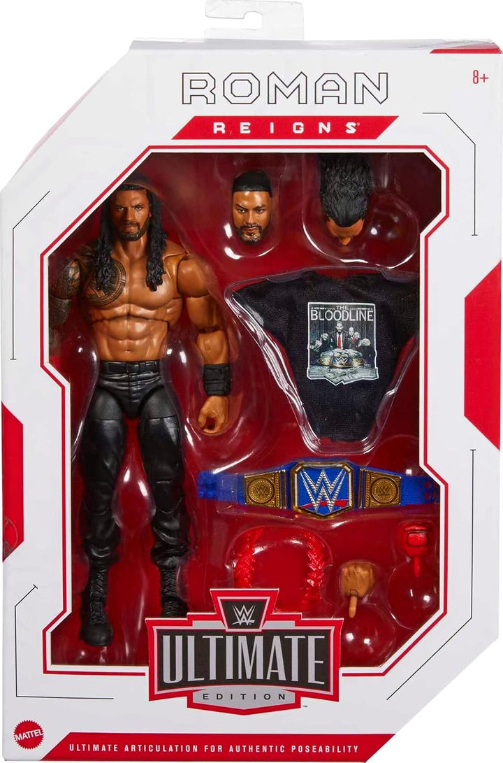 Mattel Ultimate Edition - Figura de acción de Roman Reigns, colecci...
