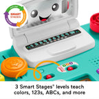 Fisher-Price Juguete para bebés y niños pequeños, mesa de DJ para reír y aprender con actividades musicales educativas para el desarrollo de niños a partir de 6 meses