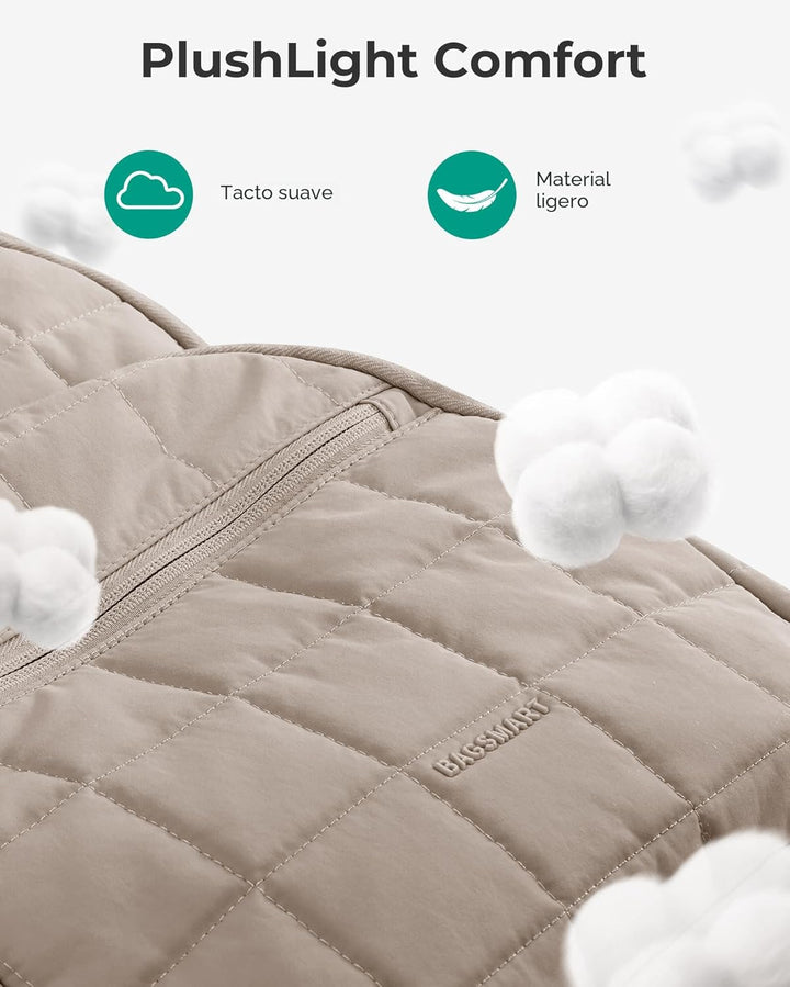 BAGSMART - Mochila para portátil universitaria, mochila de viaje pa...
