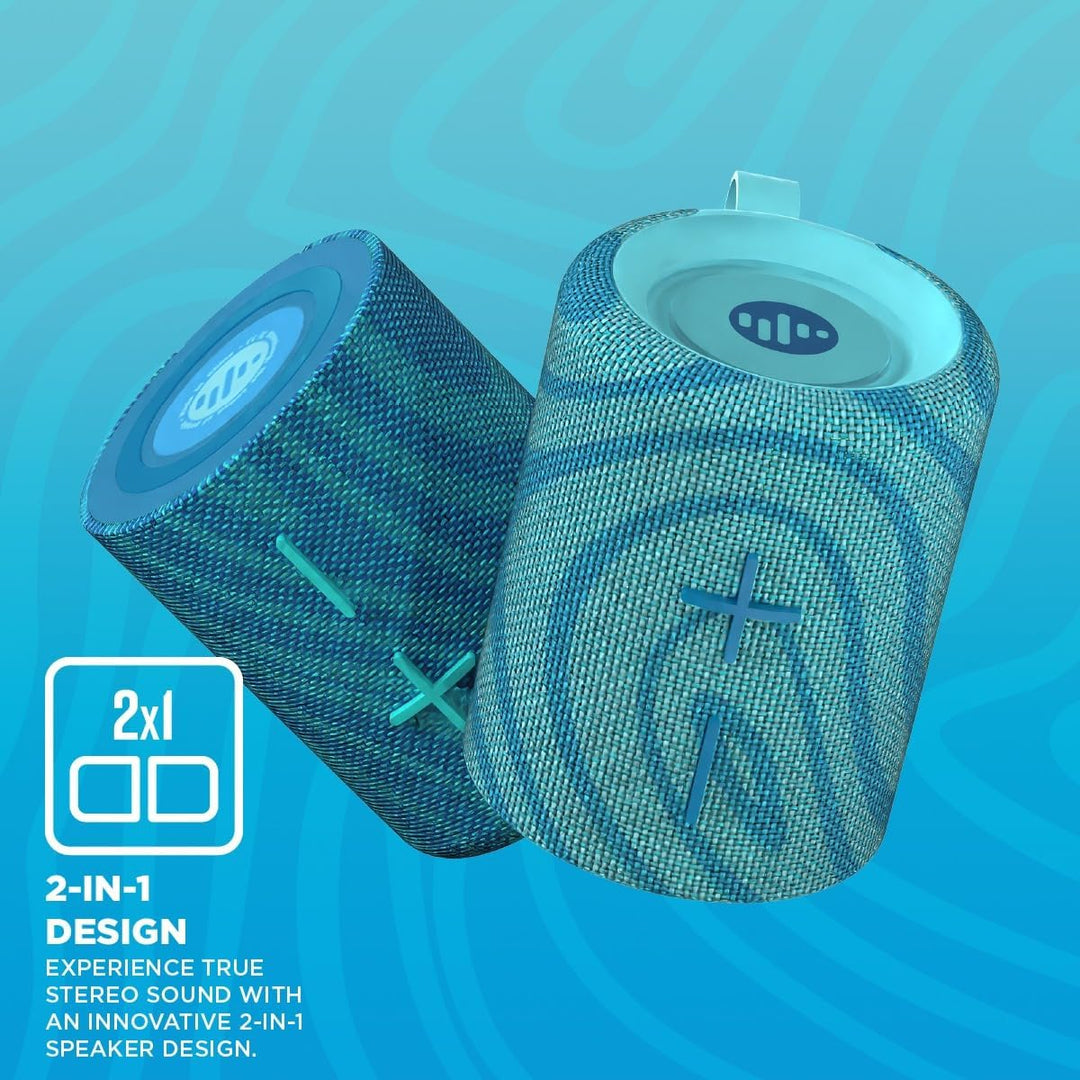 Stromberg - Mini altavoz Bluetooth portátil 2 en 1, potencia de 10...