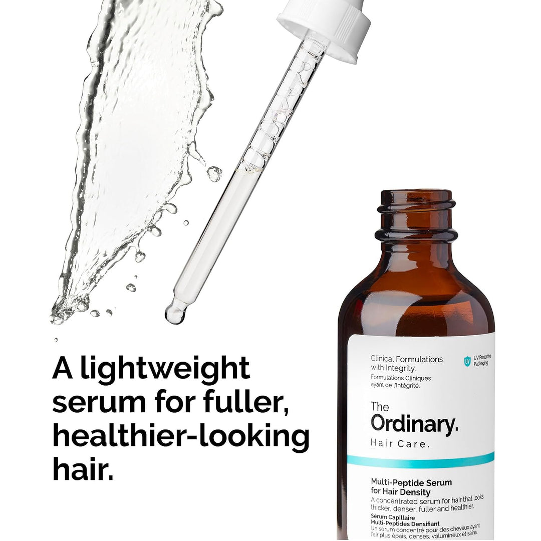 El suero multipéptido ordinario para la densidad del cabello, fórmu...