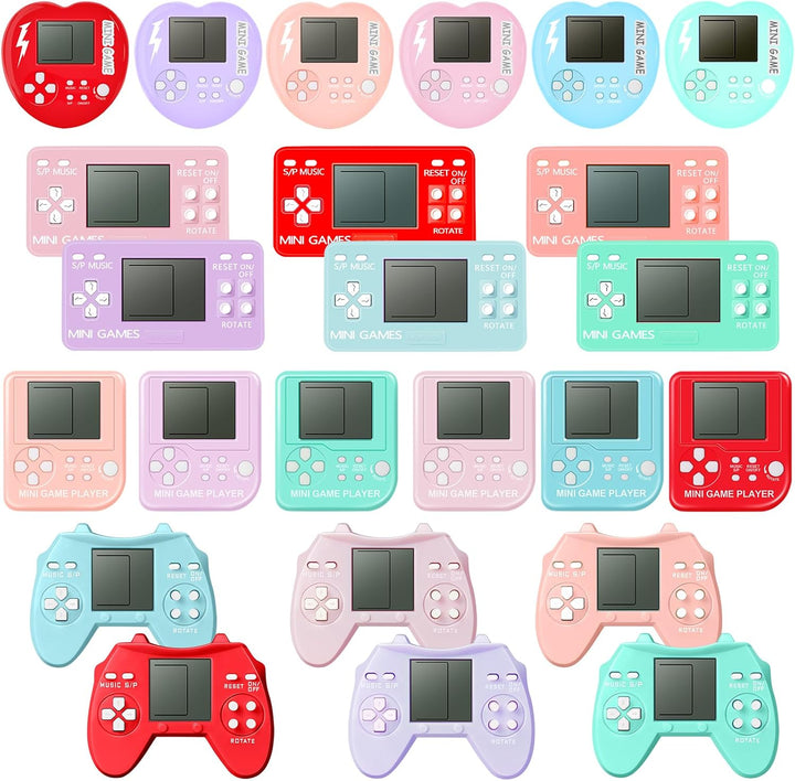 SSRMX 24 piezas de recuerdos de fiesta de videojuegos para niños, m...