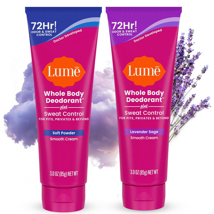 Lume Desodorante para todo el cuerpo Plus Control de sudor - Crema...