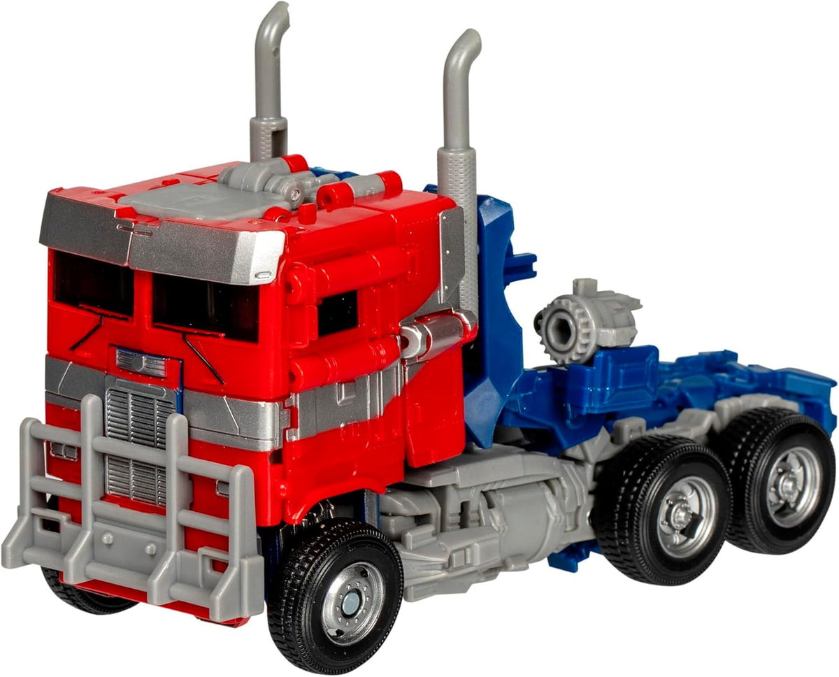 Transformers Toys Studio Series Voyager Class Transformers: Rise of the Beasts 102 Optimus Prime - Figura de acción de conversión de 6.5 pulgadas, 8+
