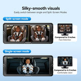 Mtawosh Ultimate Baby Car Monitor Bundle: sistema de pantalla divid...