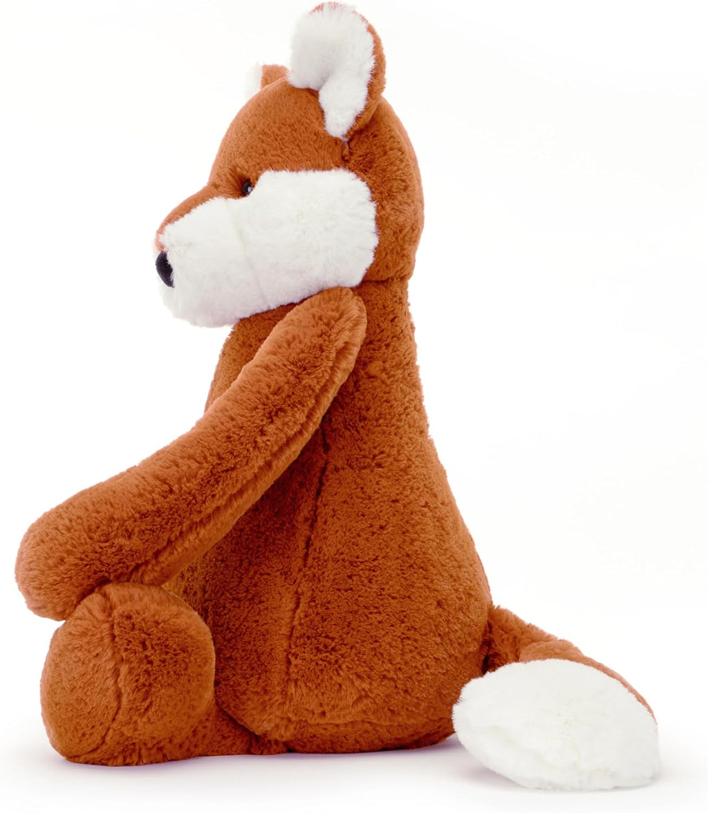 Jellycat Cachorro de zorro tímido de peluche, grande