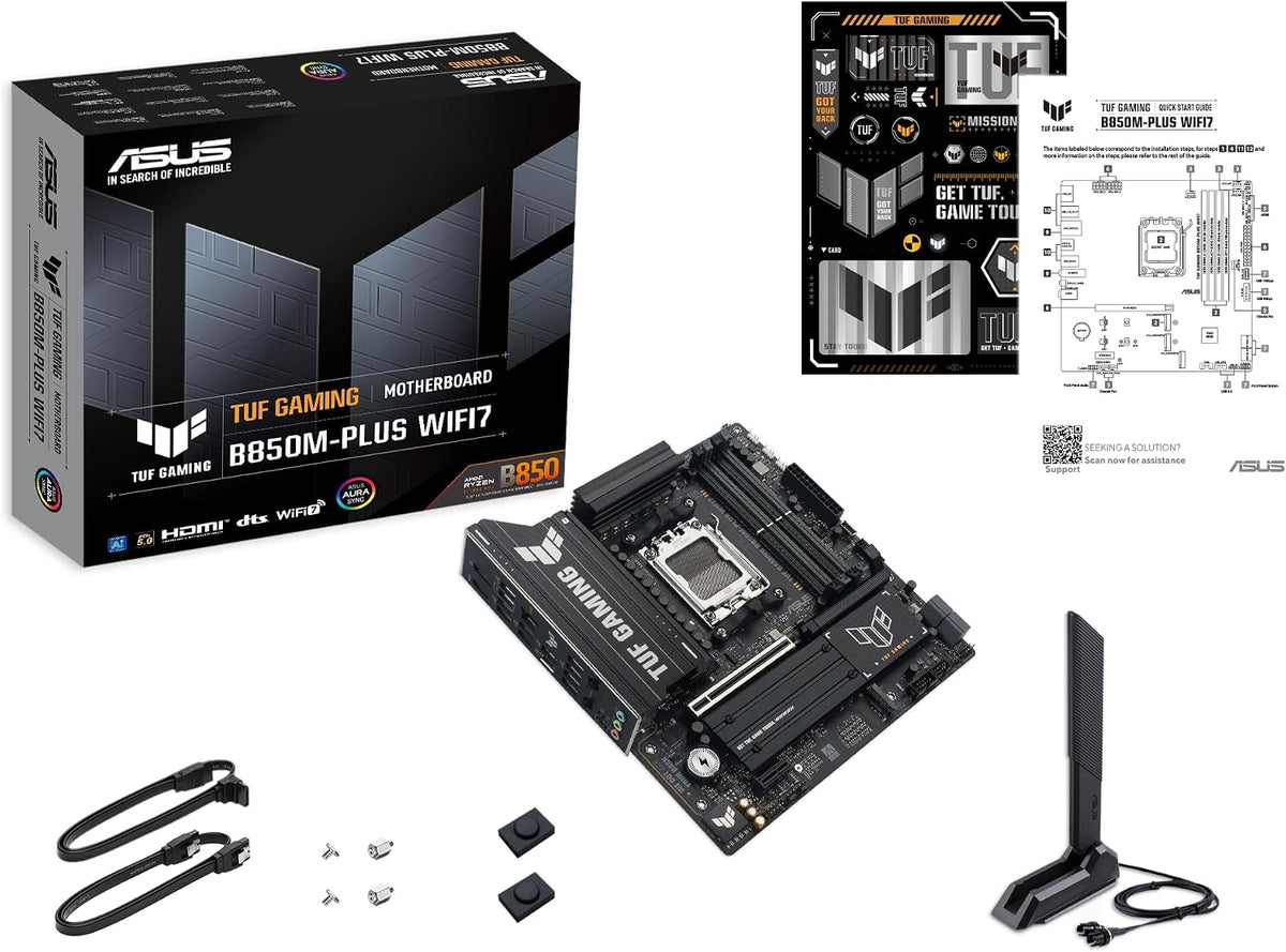 Placa Base mATX TUF Gaming B850M-PLUS WIFI7 AMD B850, 14+2+1 Etapas...
