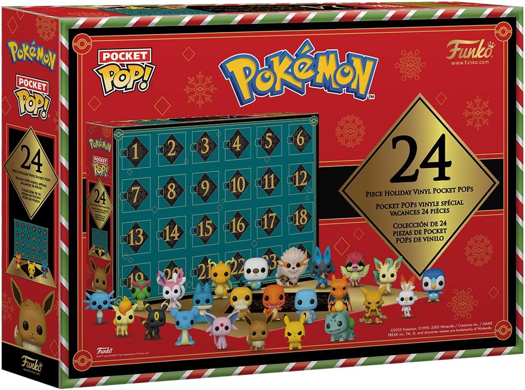 Funko Pop! Countdown Calendar: Pokemon - 24 Days de Surprises