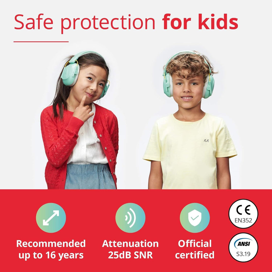 Alpine Muffy Kids - Auriculares con cancelación de ruido para niños...