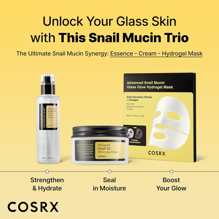 [Cosrx] Advanced Snail 92 Todo en una crema 3.38 oz.