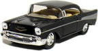 KiNSMART 1957 Chevy Bel Air Coupe Escala 1:40 Auto clásico de metal fundido 5" (juego de 4)