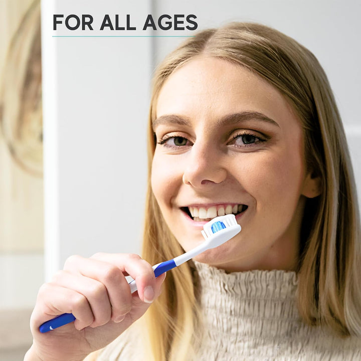 104 paquetes de cepillos de dientes a granel con tapas protectoras,...
