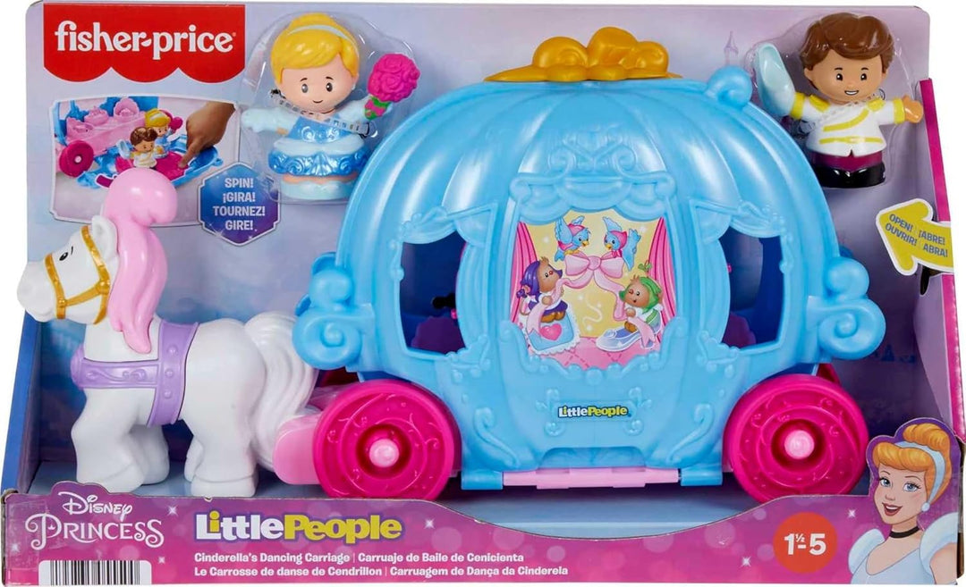 Fisher-Price Little People - Juego de carruaje bailarín de