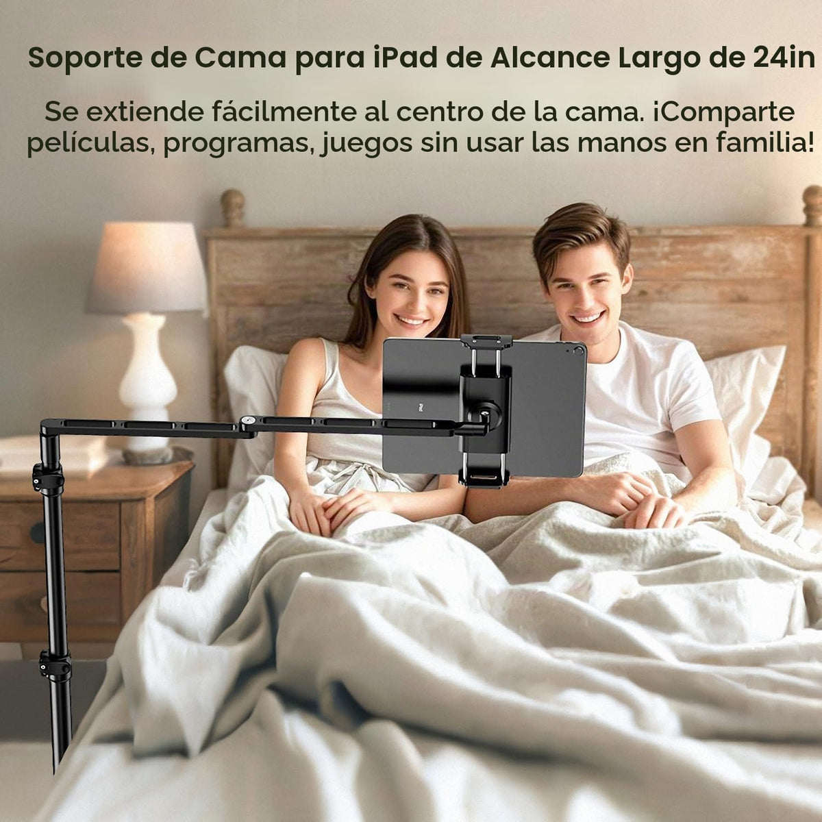 elitehood Soporte de piso ajustable para tableta, soporte de aluminio para