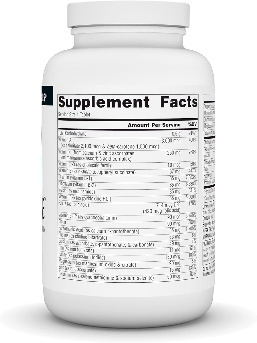 Source Naturals Mega-One Multivitamina con Minerales* - 180 Tabletas