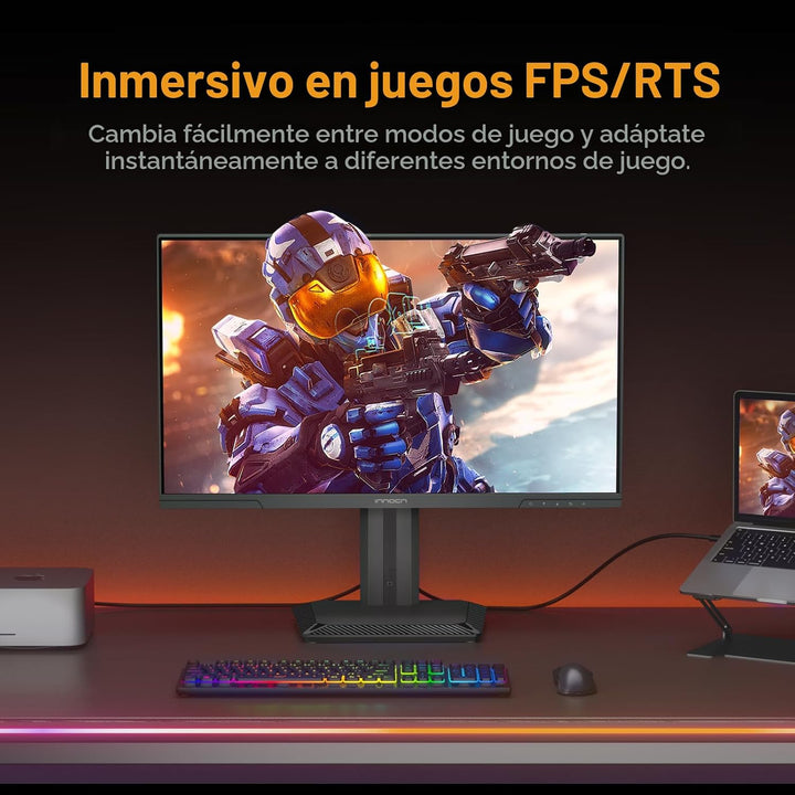 INNOCN 24.5" 2K QHD 2560x1440P 240Hz Mini Monitor LED para juegos,...