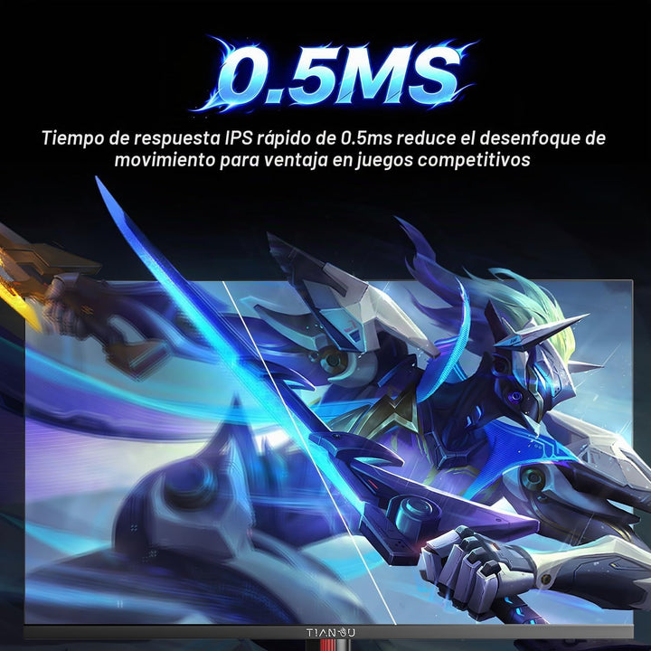 ETiansu Monitor de juegos de 27 pulgadas 360Hz, 2K QHD (2560x1440)...