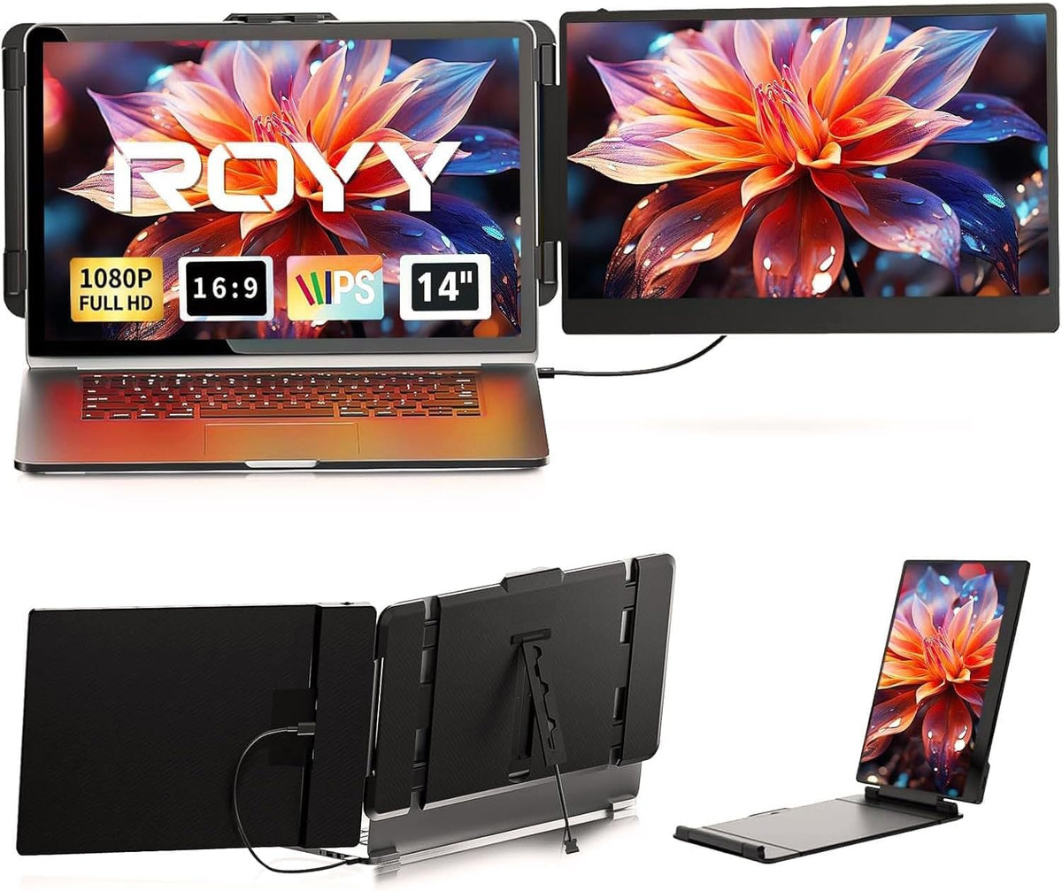 Extensor de pantalla para laptop, monitor de computadora portátil F...