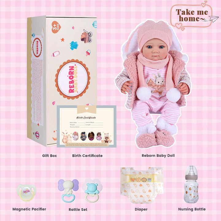BABESIDE Muñecas de bebé Reborn \u2013 Muñeca realista de cuerpo su...