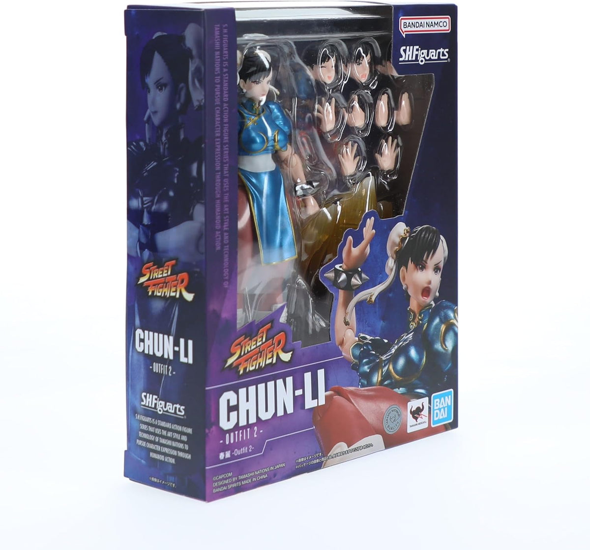TAMASHII NATIONS - Street Fighter - Chun-Li - Outfit 2, Chun-li (Traje 2)