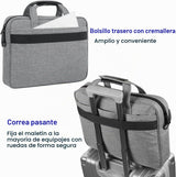 Taygeer Bolsa para laptop para mujeres y hombres, bolsa cruzada de...