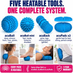 Dr. Cohen's AcuKit Deluxe - Kit de curación para todo el cuerpo para masaje de tejido profundo, liberación miofascial y alivio del dolor