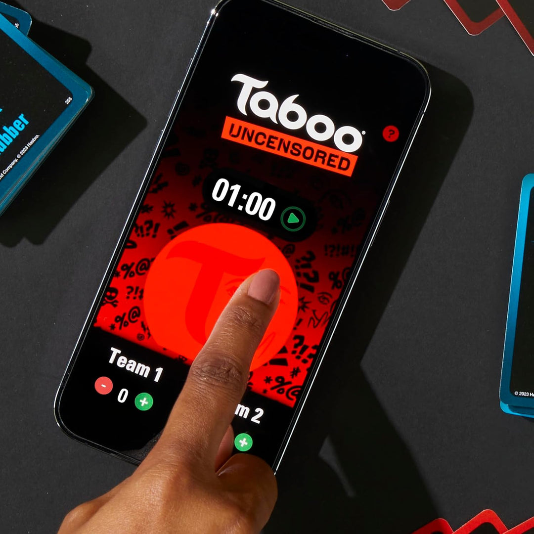 Hasbro Gaming Taboo - Juego de mesa sin censura solo para