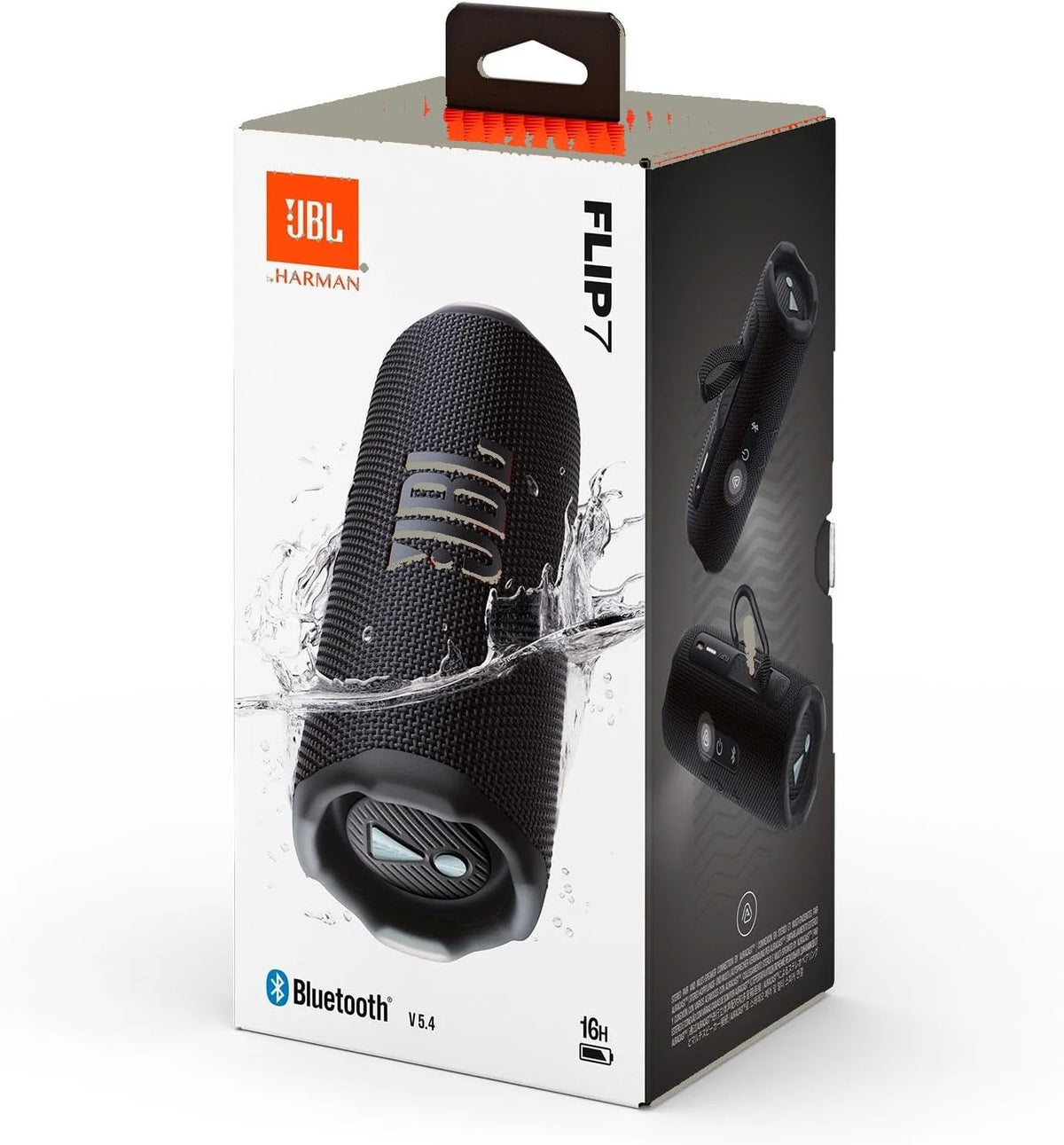 JBL Flip 7 - Altavoz Bluetooth portátil, impermeable IP68, resisten...
