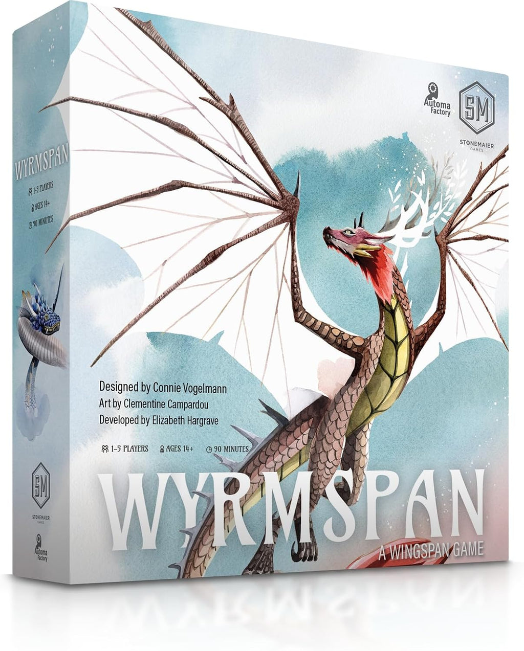 Stonemaier Games: Wyrmspan - Un juego de envergadura por Connie Vogelmann