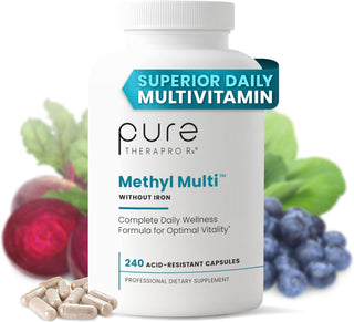 Pure Therapro Rx Multivitamínico metilado para hombres y mujeres |...