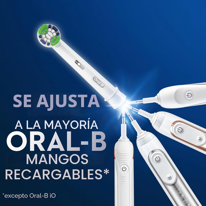 Oral-B Cabezales de cepillo de dientes eléctrico de repuesto, limpi...