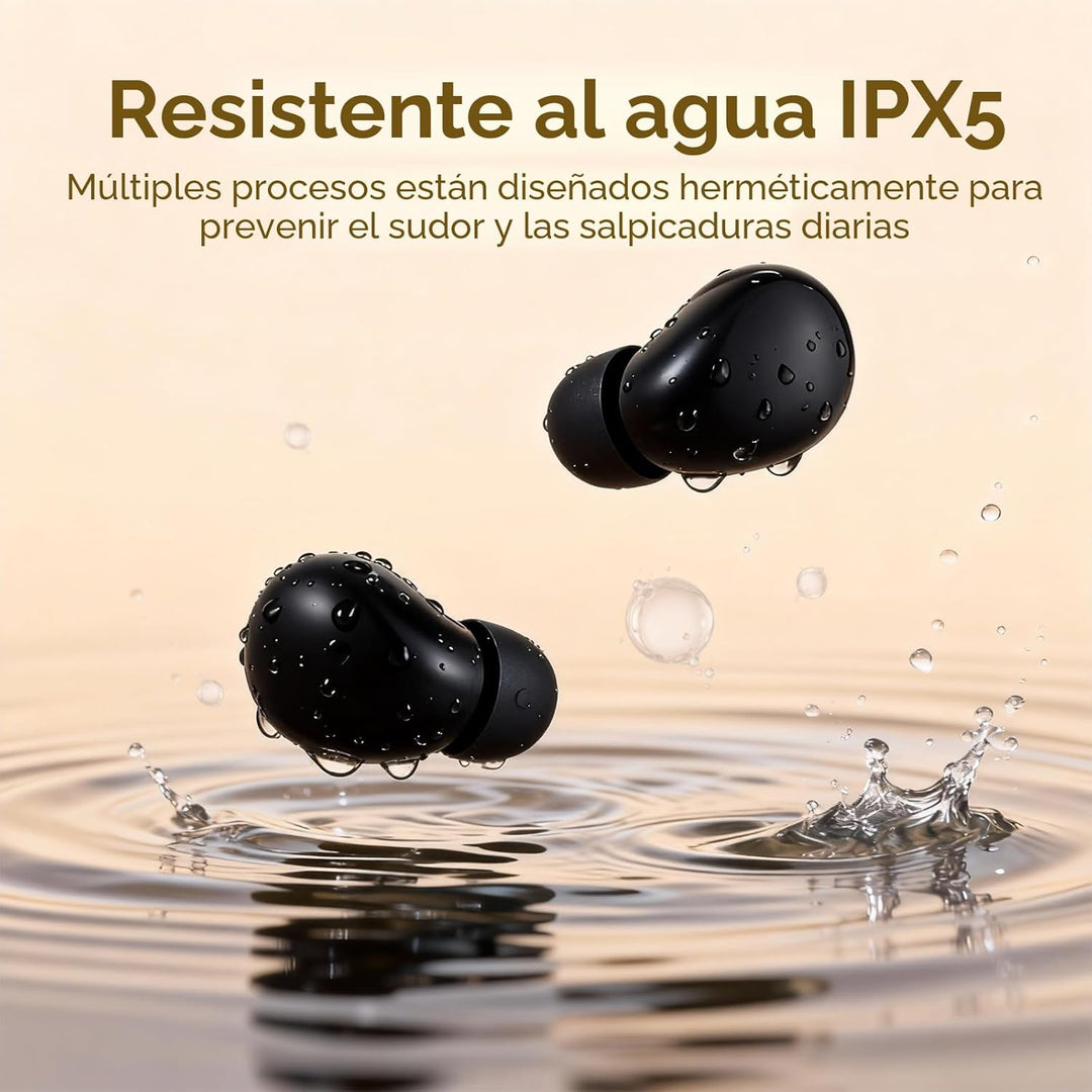 Los mini auriculares invisibles más pequeños inalámbricos Bluetooth...